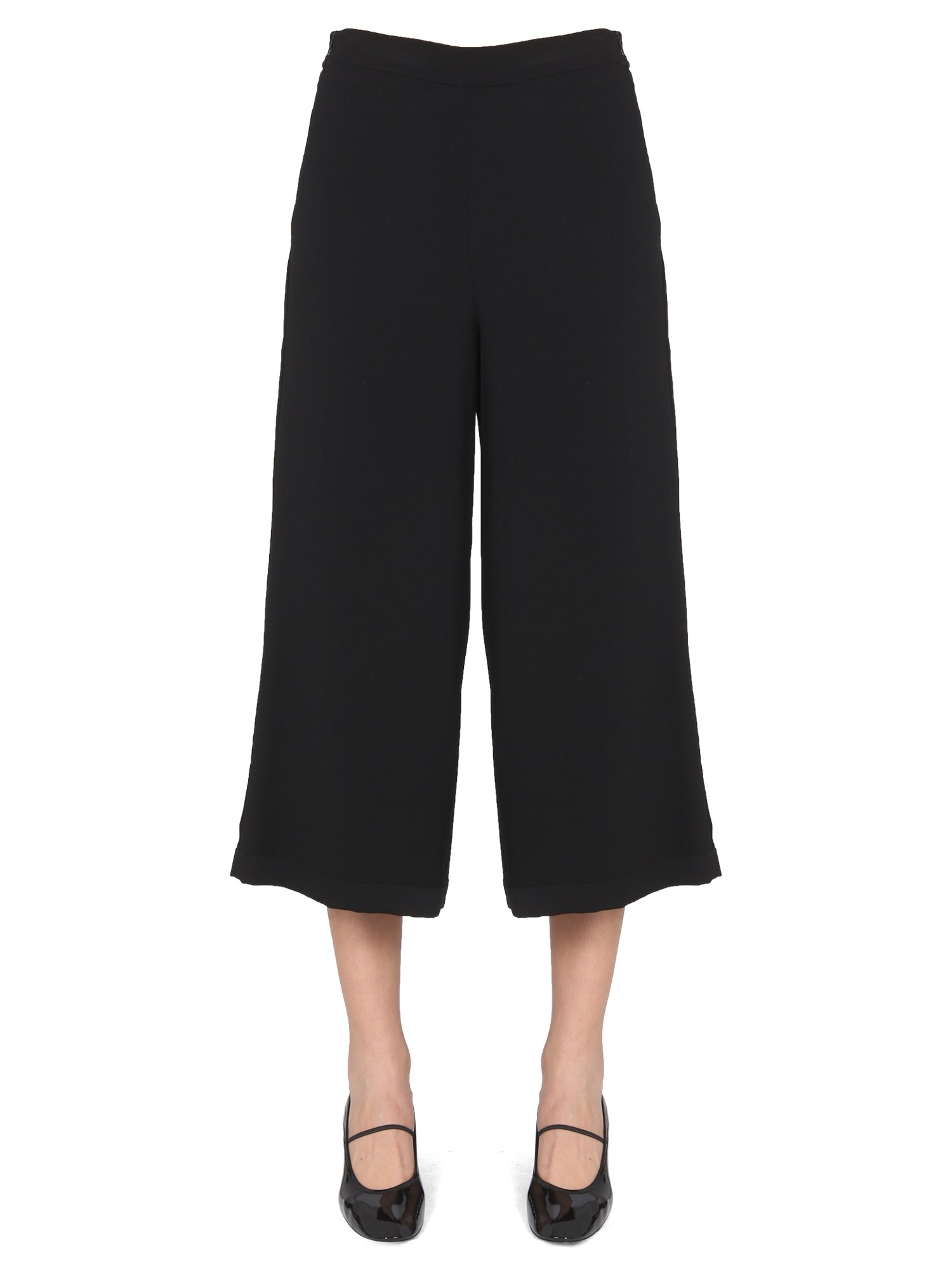 Stefano Mortari Cropped Pants In Black