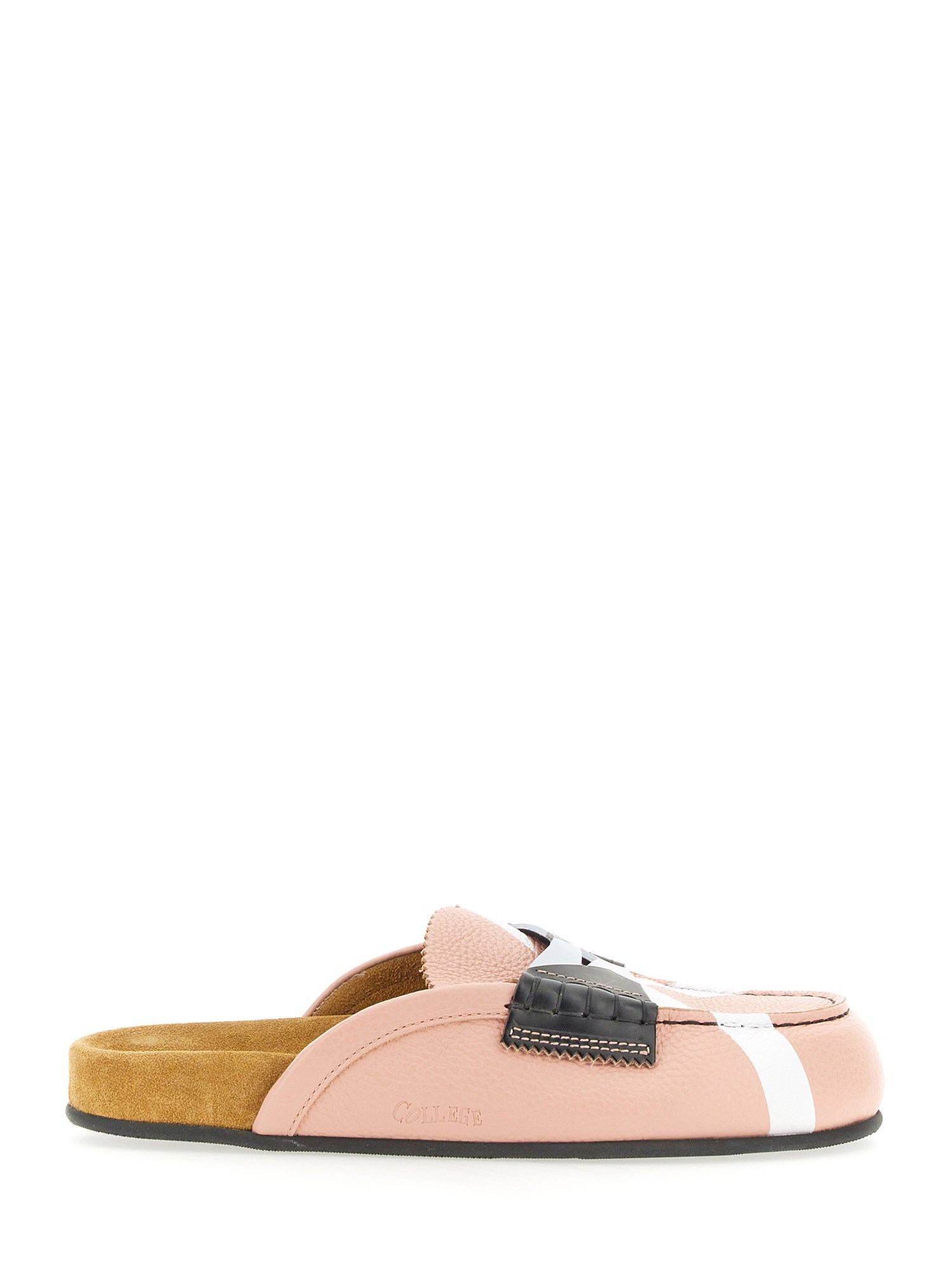 Shop College Sabot With Iconic "x" In Pink