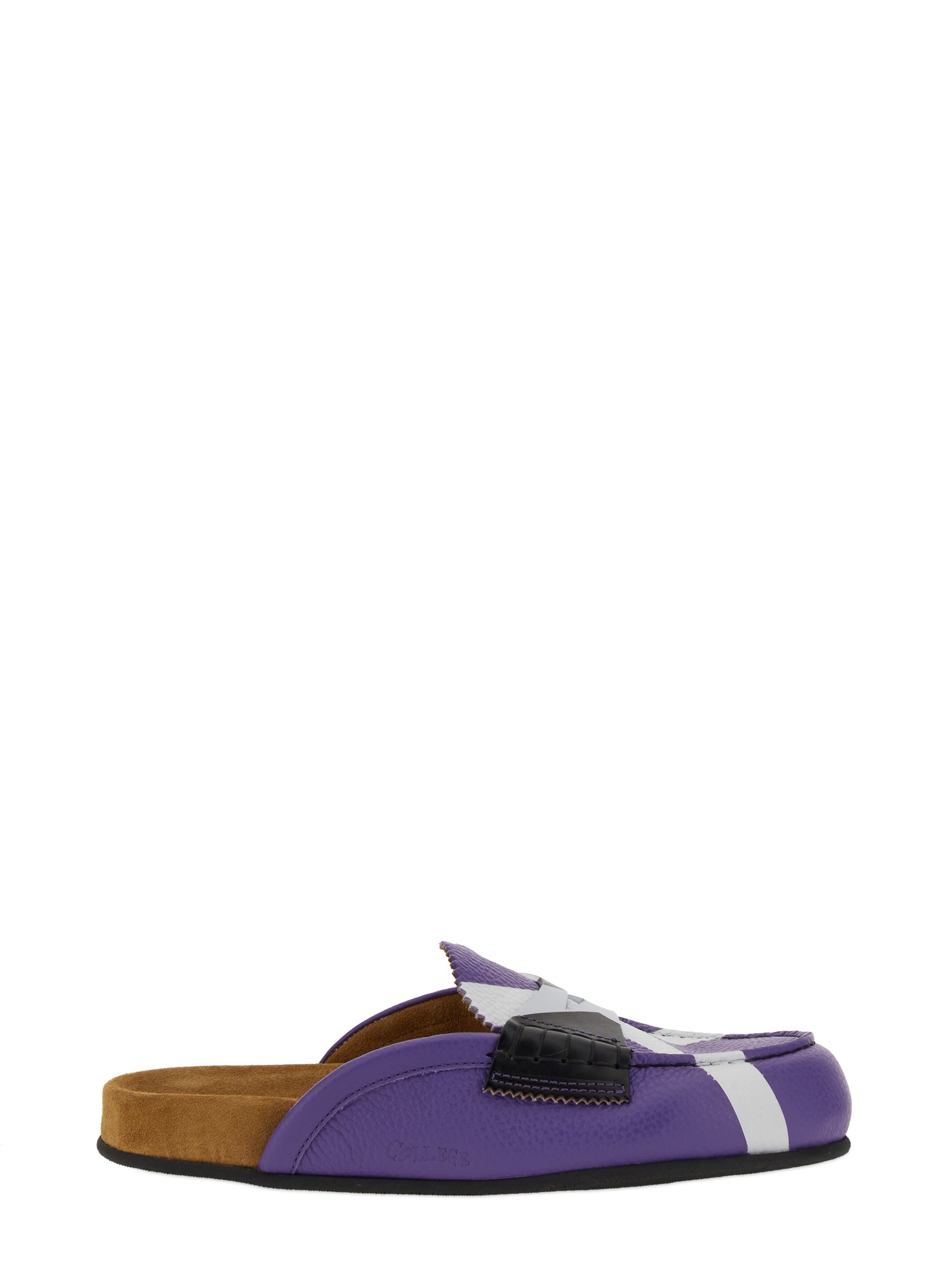 Shop College Sabot With Iconic "x" In Purple