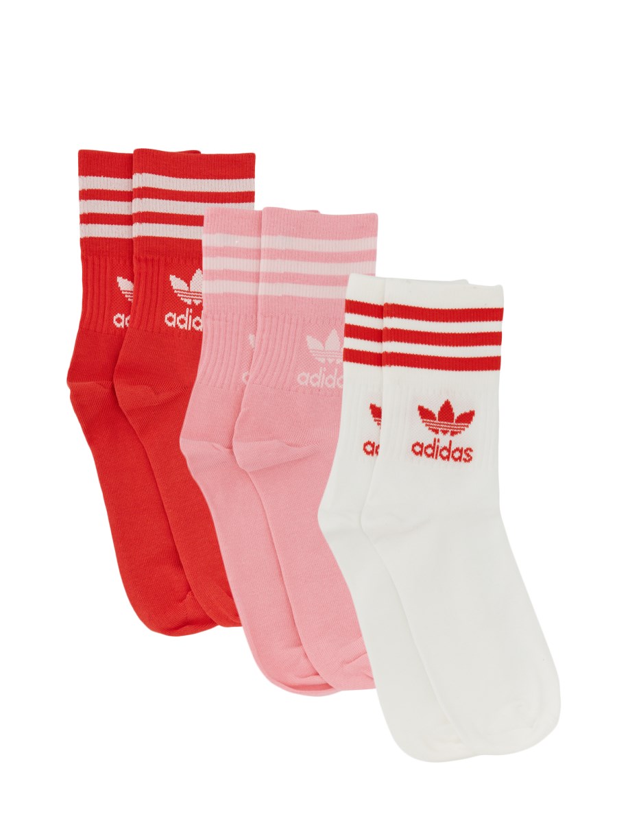 adidas Originals Mid-Cut Crew Socks Pack