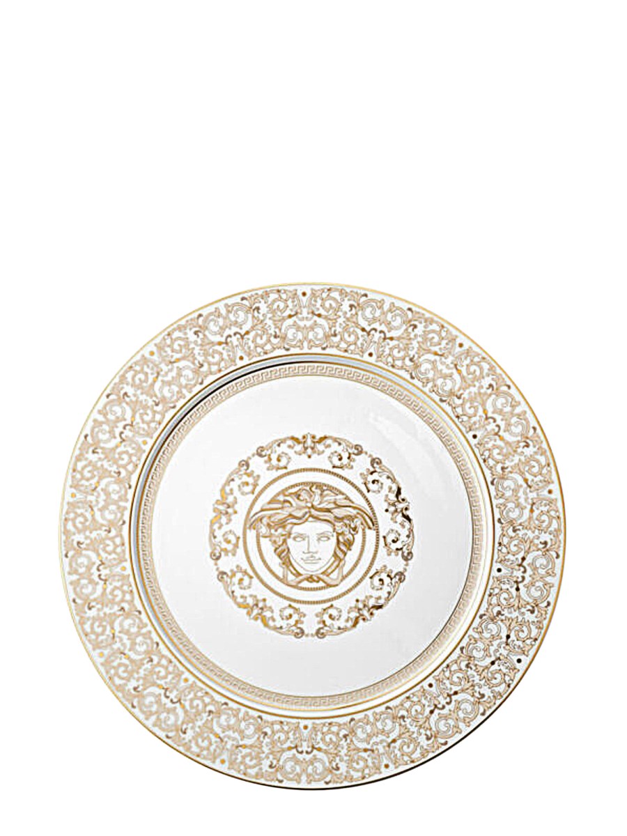 ROSENTHAL MEETS VERSACE PIATTO SEGNAPOSTO 33 CM MEDUSA GALA