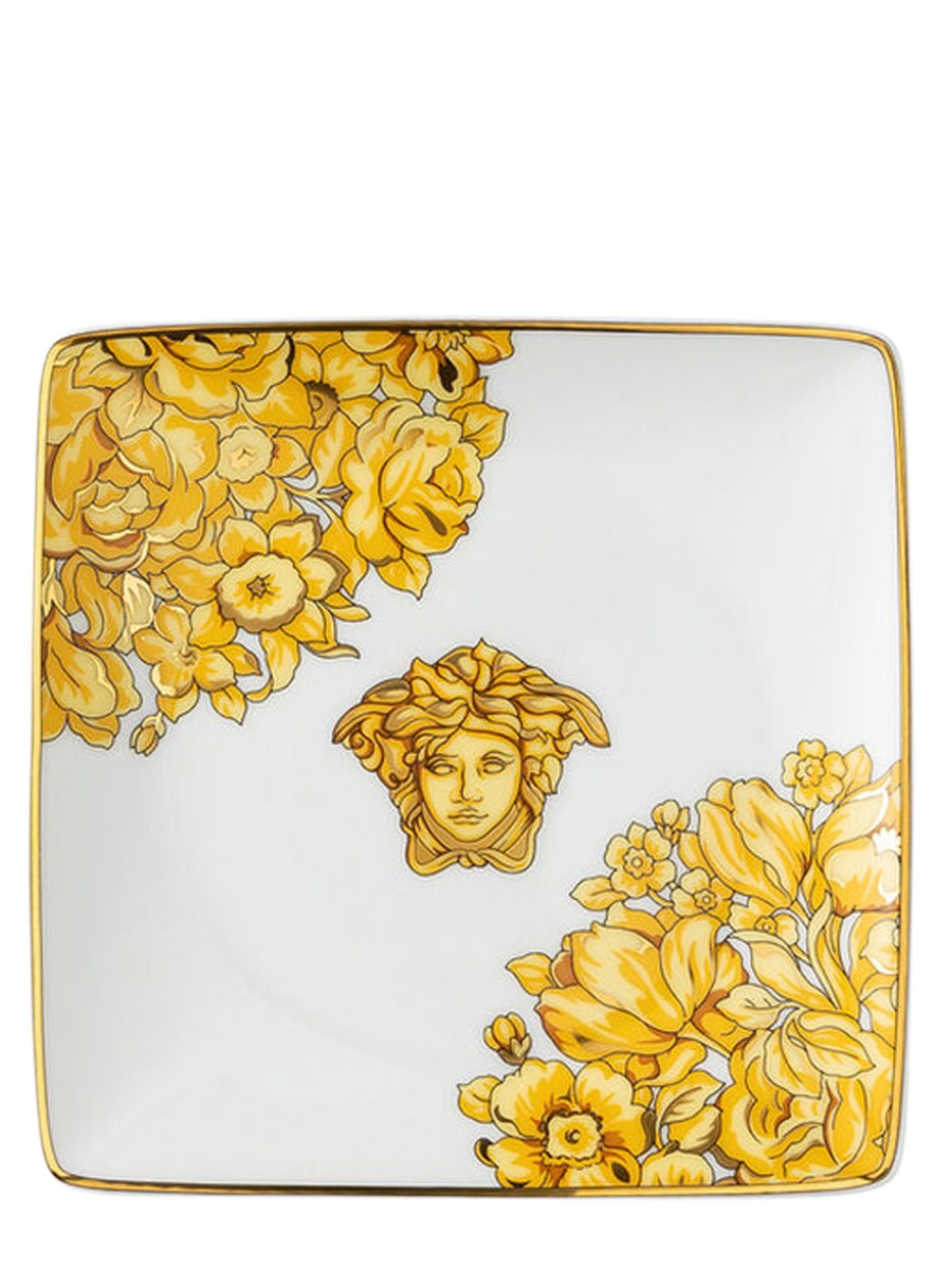 ROSENTHAL MEETS VERSACE COPPETTA QUADRA PIANA 12 CM MEDUSA RHAPSODY