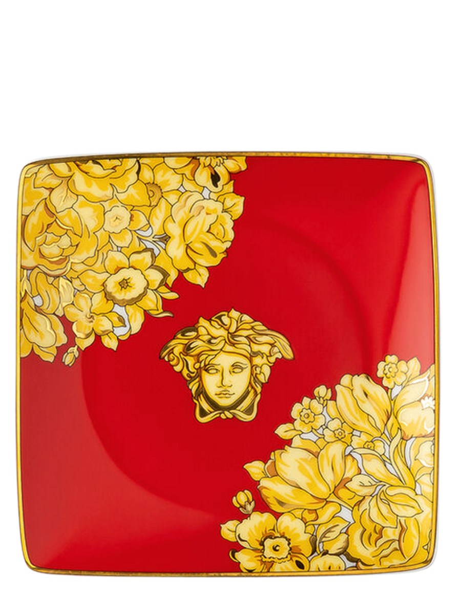 ROSENTHAL MEETS VERSACE COPPETTA QUADRA PIANA 12 CM MEDUSA RHAPSODY