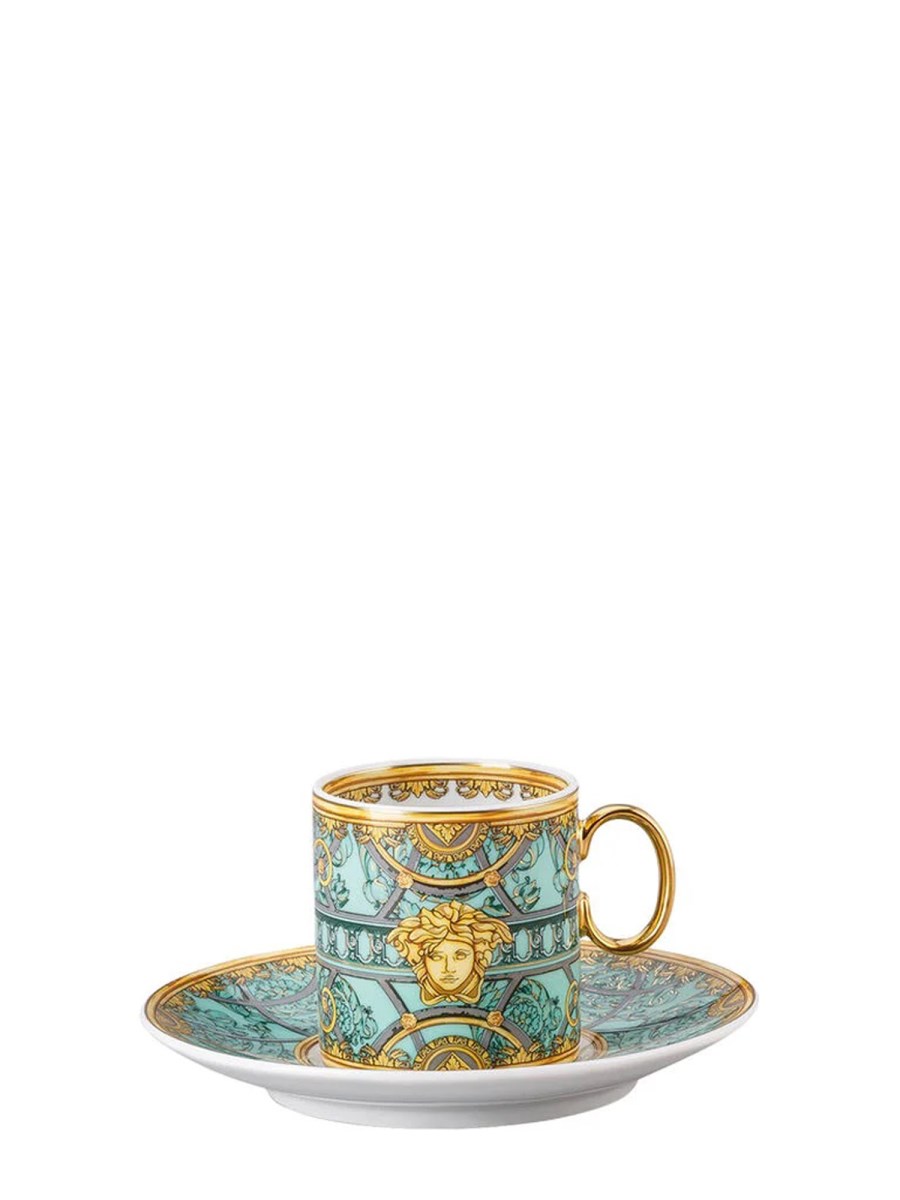 ROSENTHAL MEETS VERSACE TAZZA ARTISTA LA SCALA DEL PALAZZO VERDE