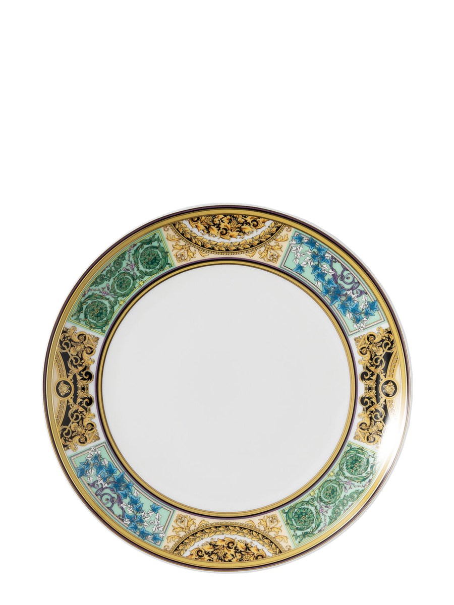 ROSENTHAL MEETS VERSACE PIATTO PIANO IN PORCELLANA BAROCCO MOSAIC 21 CM