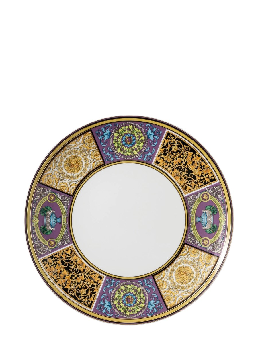 ROSENTHAL MEETS VERSACE PIATTO PIANO IN PORCELLANA BAROCCO MOSAIC 28 CM