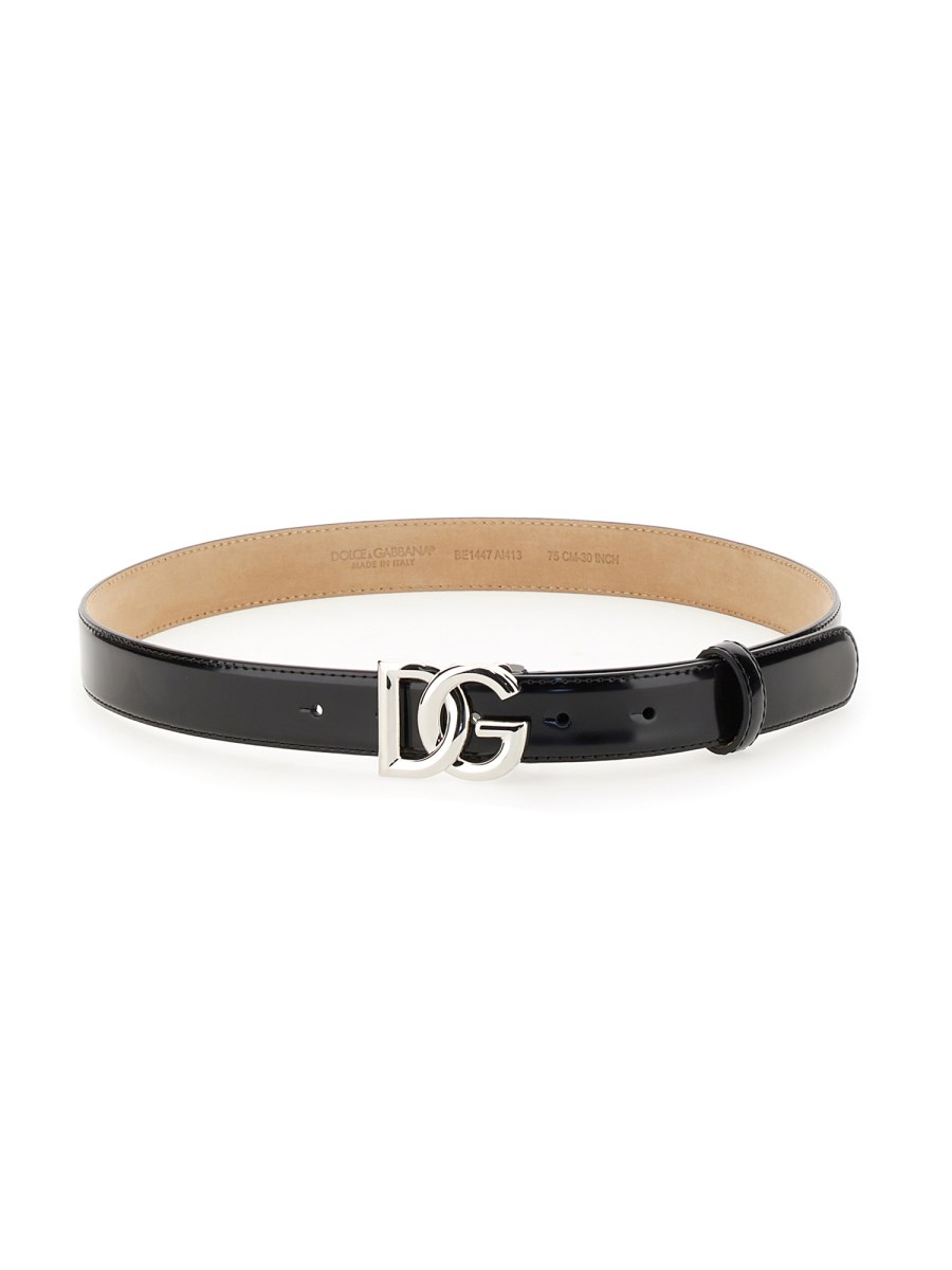 Dolce and clearance gabbana leather belt