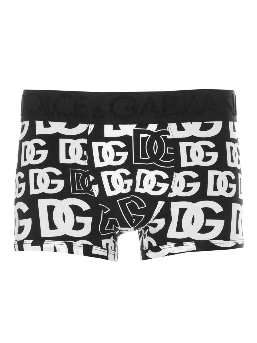 Dolce & Gabbana Men Logo Band Boxer Briefs Underwear