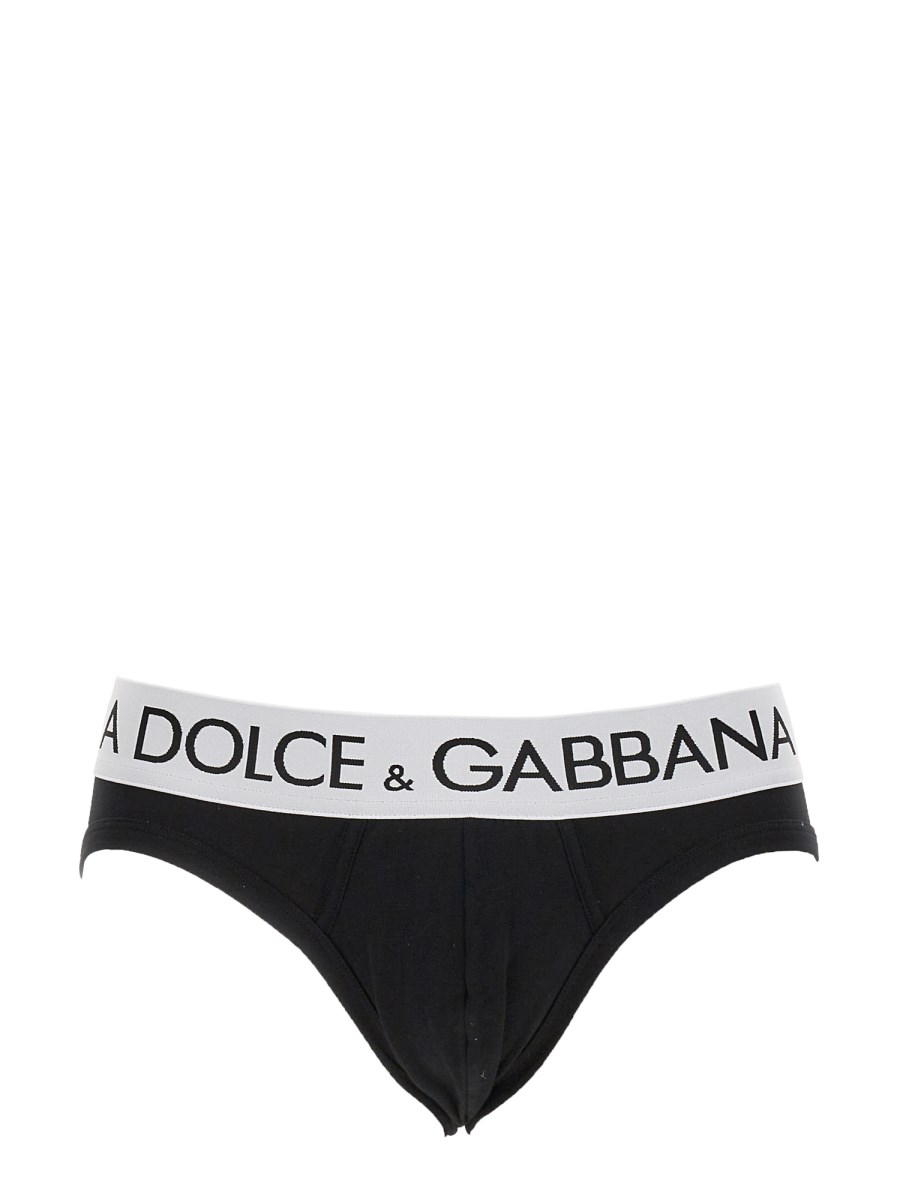 DOLCE & GABBANA - MEDIUM COTTON BRIEFS - Eleonora Bonucci