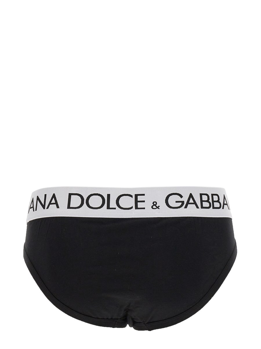 DOLCE & GABBANA - MEDIUM COTTON BRIEFS - Eleonora Bonucci