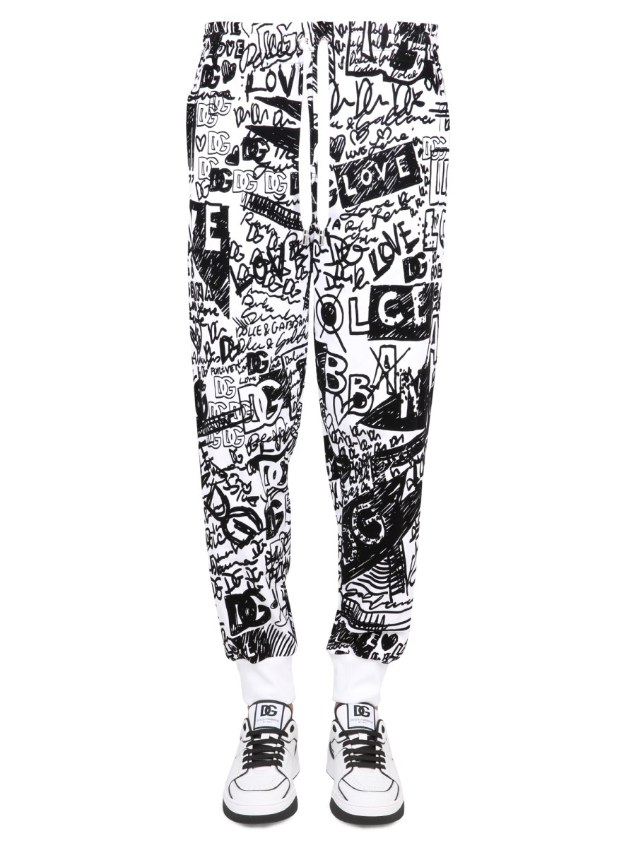 Graffiti best sale print joggers