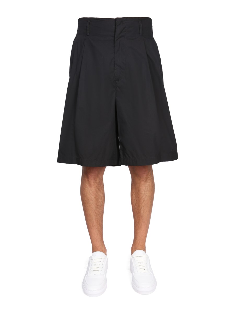 MONCLER GENIUS SHORTS IN COTONE