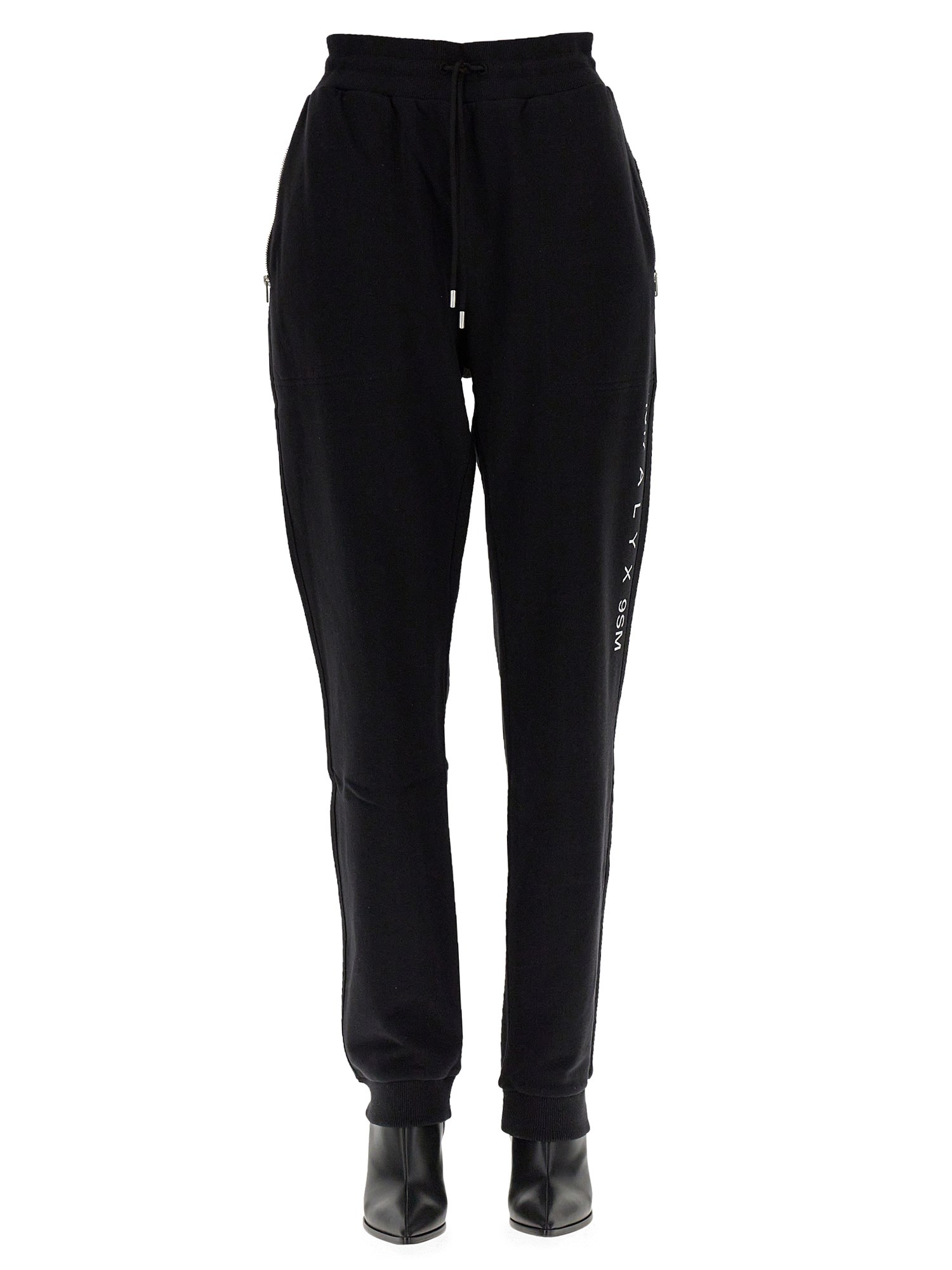 Shop Alyx Jogging Pants "visual" In Black