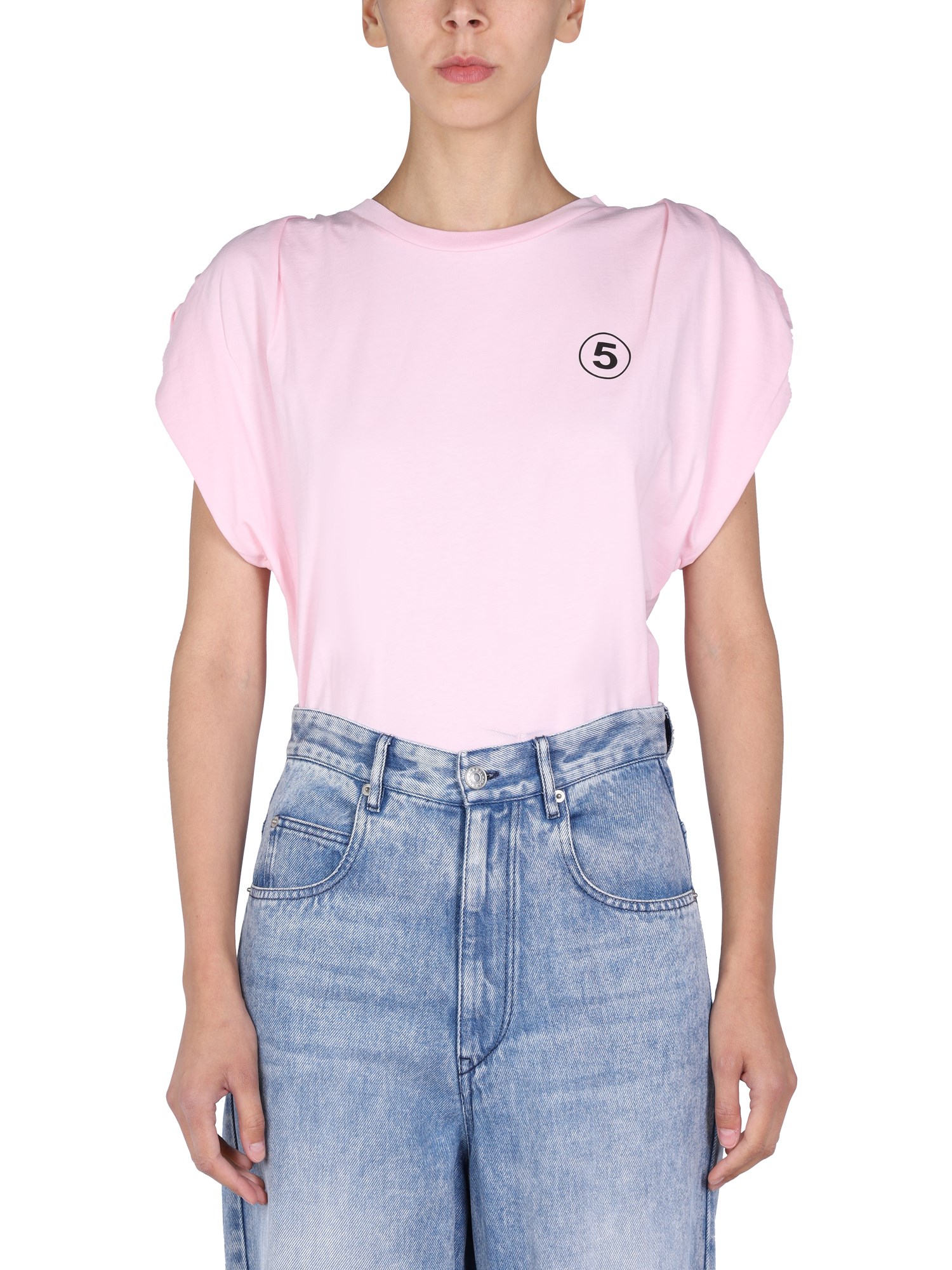Department Five Womens Pink Other Materials T-shirt In Pink