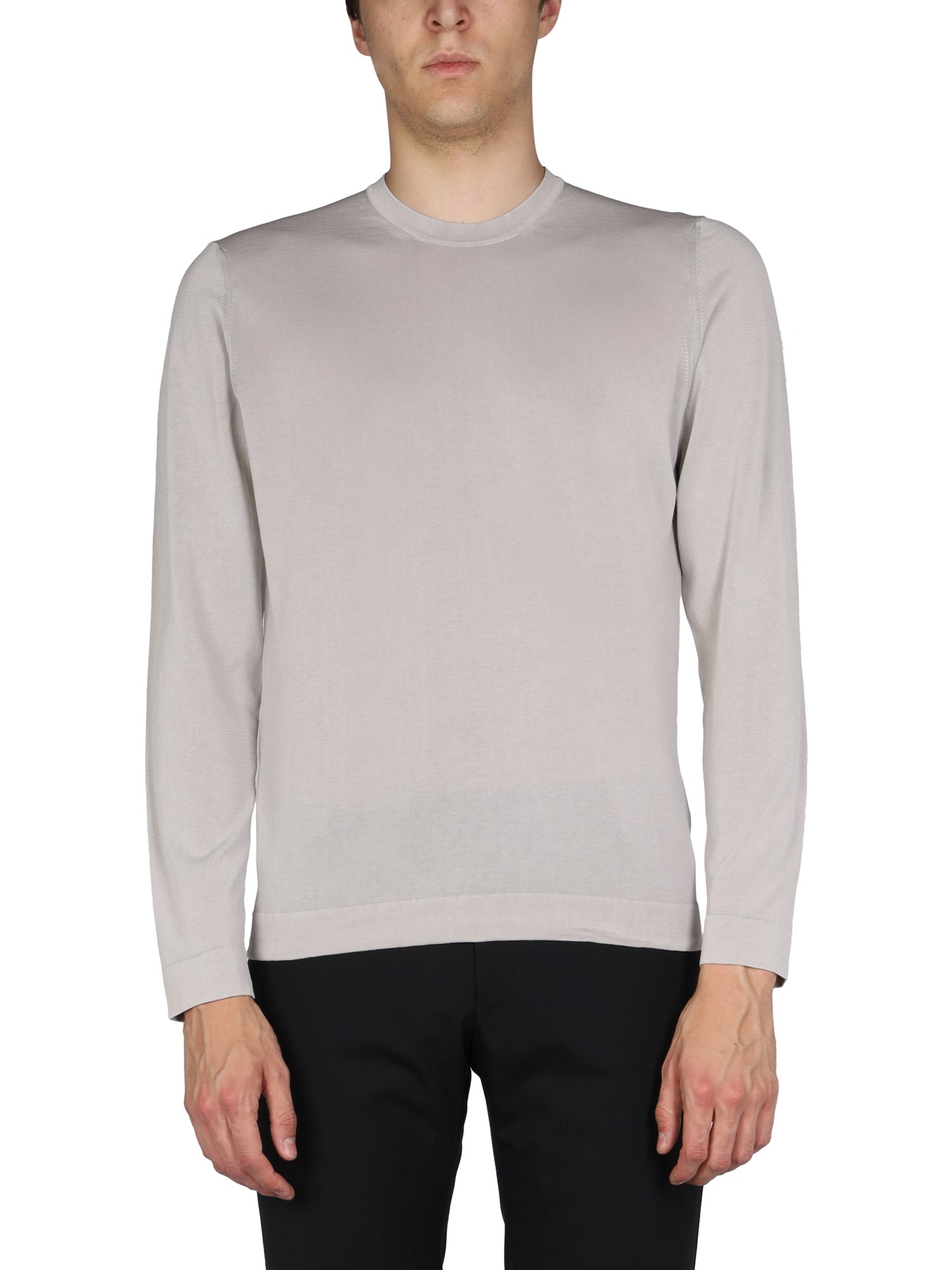 drumohr cotton crew neck sweater