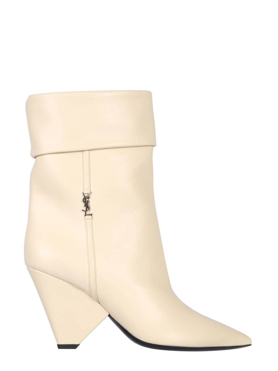 Saint laurent niki ankle hot sale boots