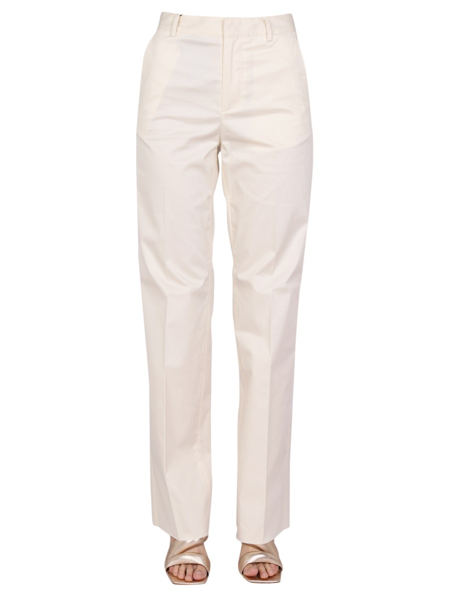 DSQUARED PANTALONE STRAIGHT LEG IN COTONE