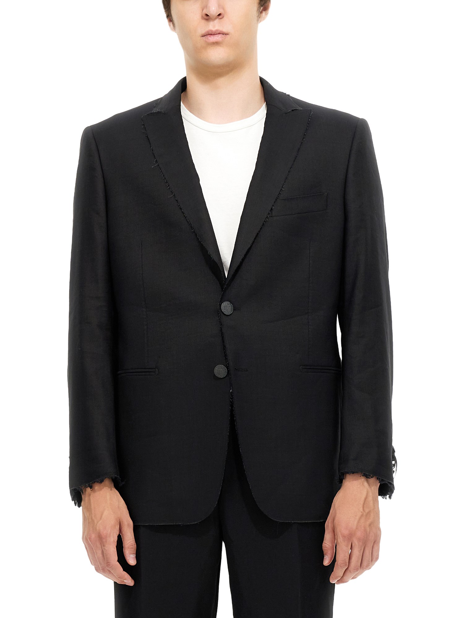 Shop Tonello Single-breasted Jacket In Black