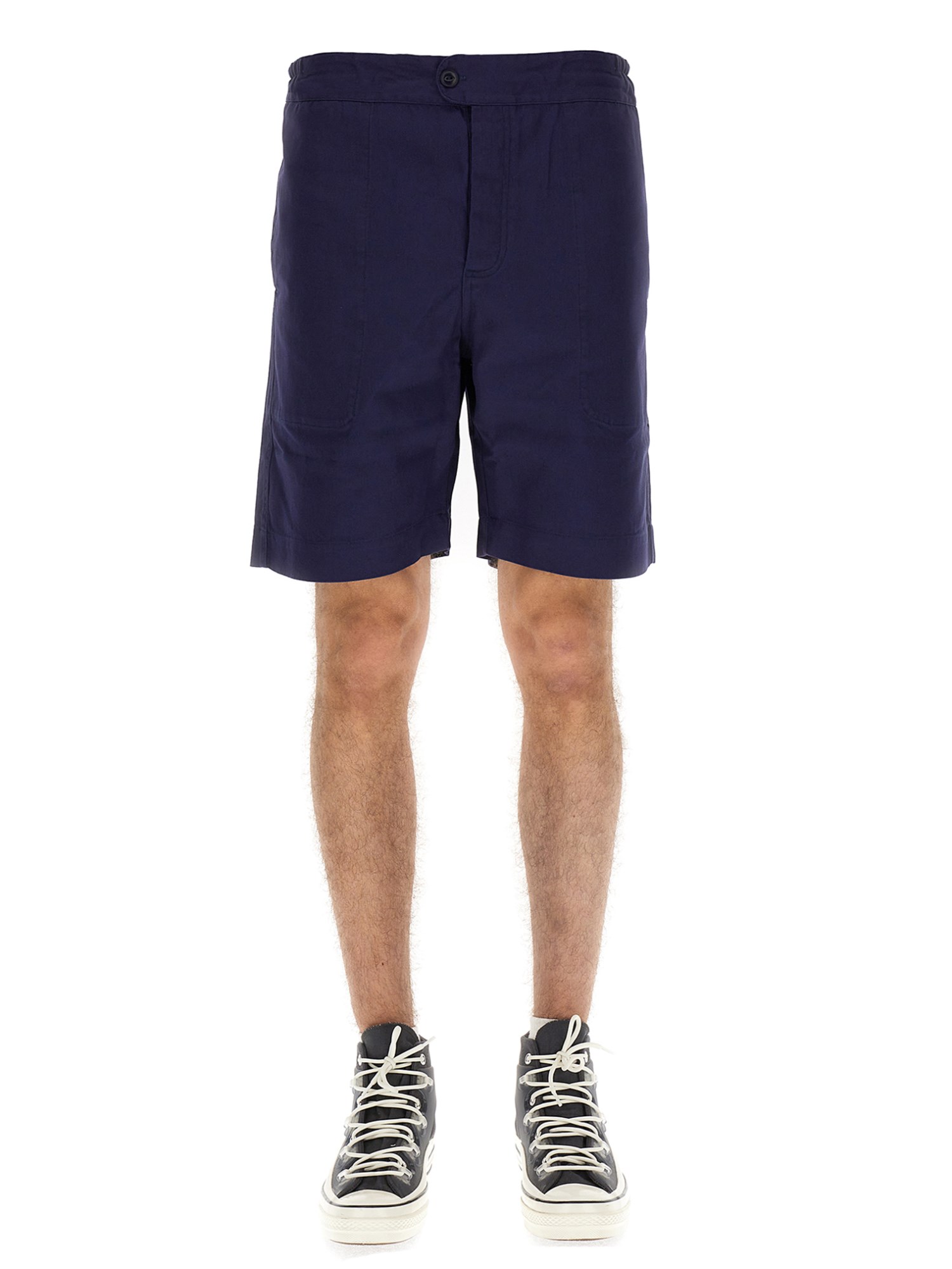 umbro x ymc logo patch bermuda