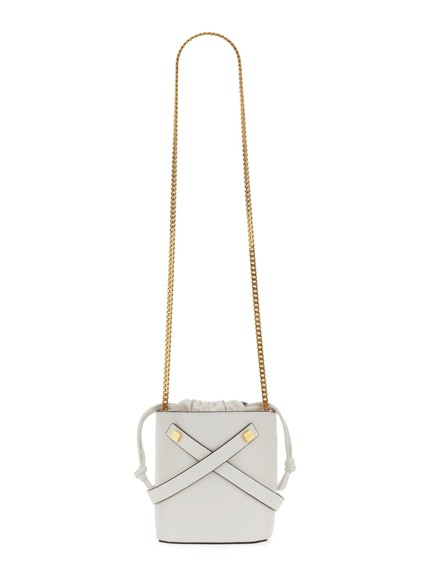 Shop Visone Jane Bucket Bag In White