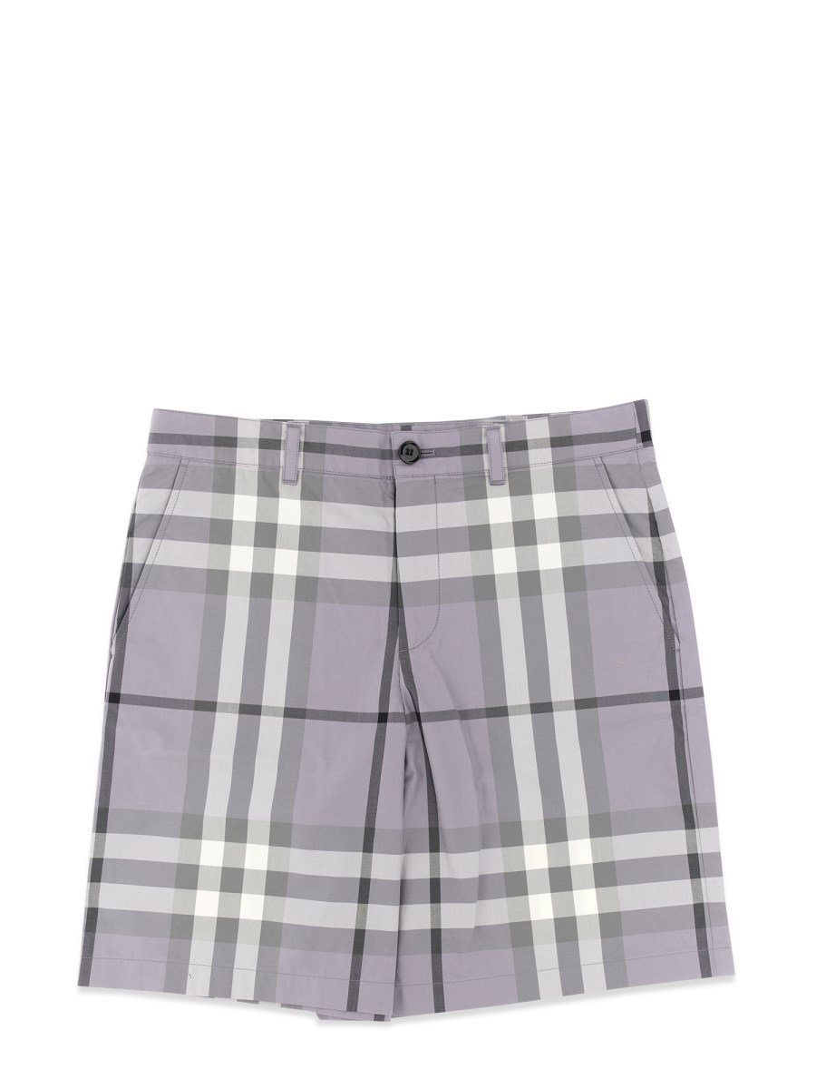 Burberry store pattern shorts