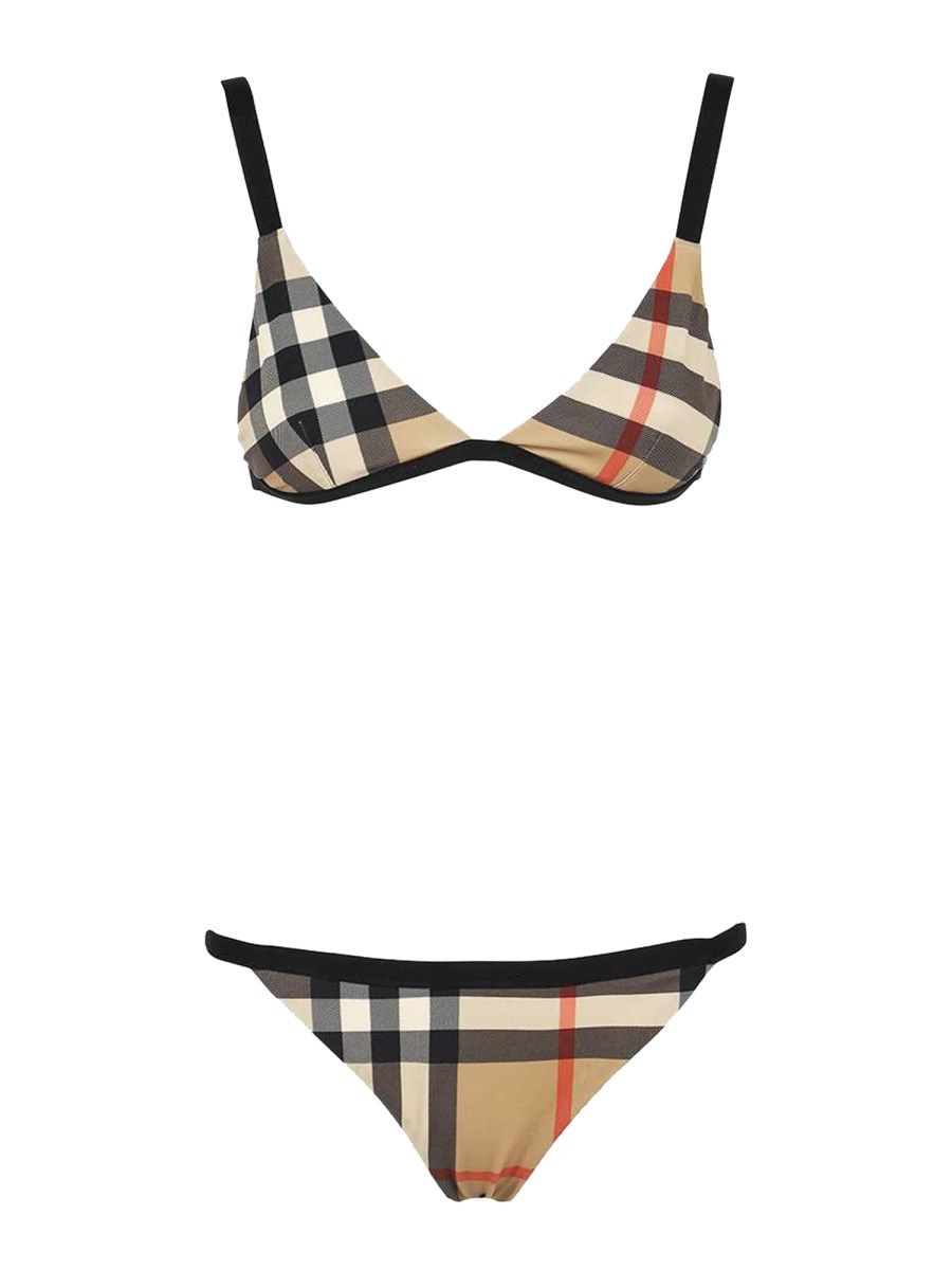 Burberry hotsell check bikini