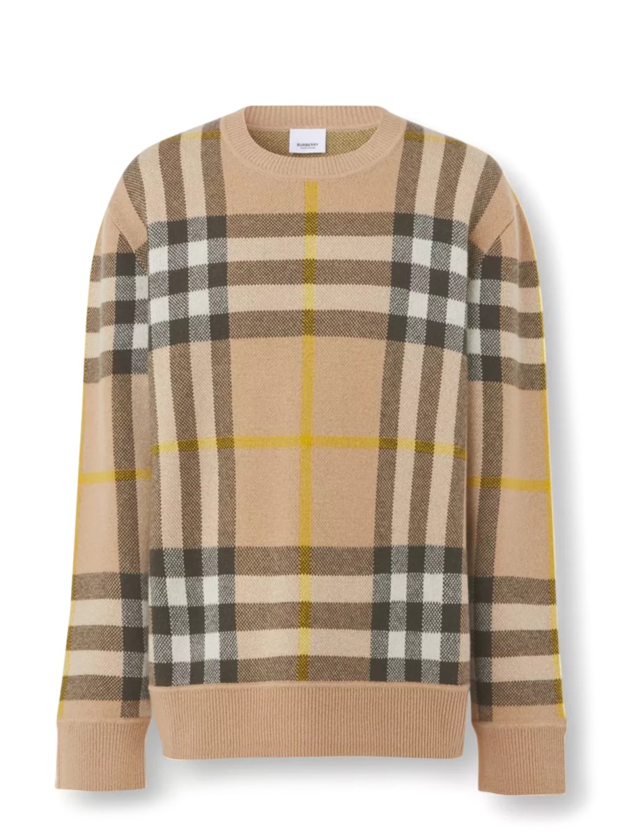 Burberry best sale sweater yellow