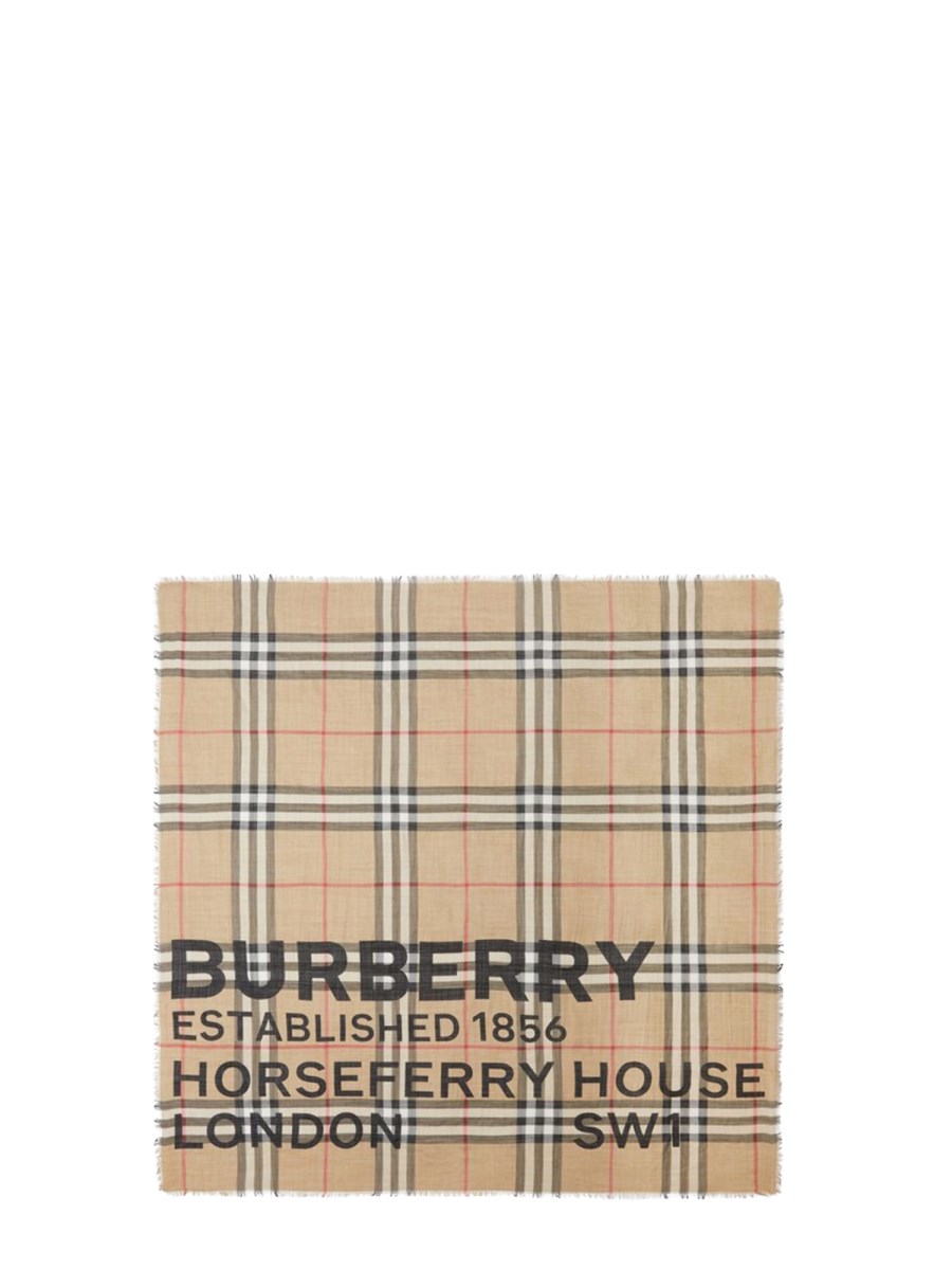 Burberry established 1856 clearance scarf