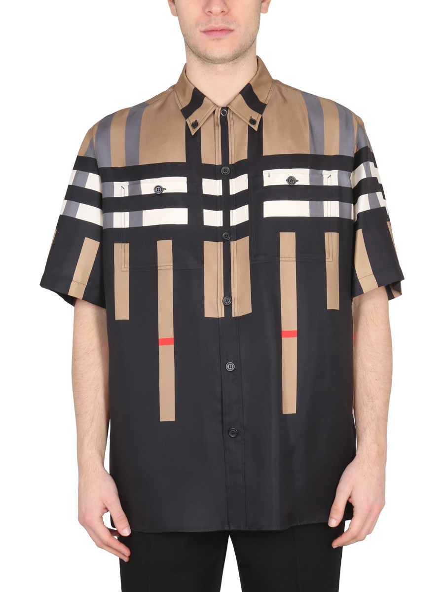 Burberry best sale silk shirt