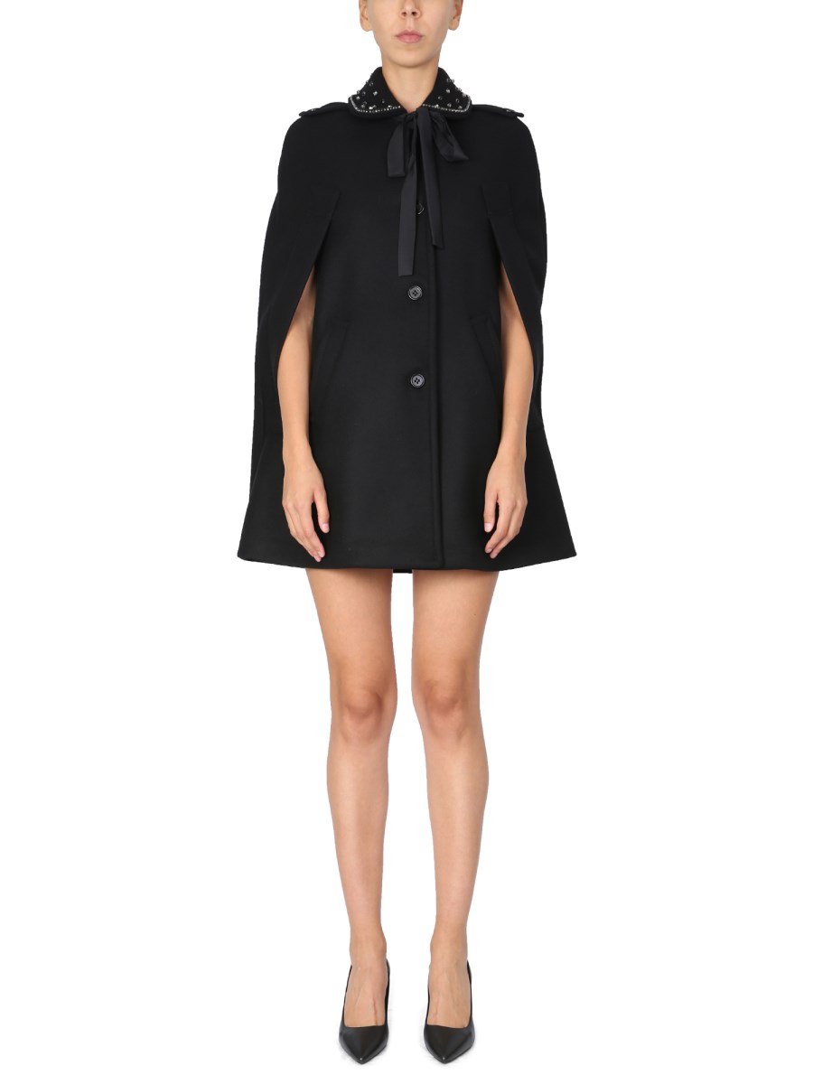 Red valentino cheap cape coat