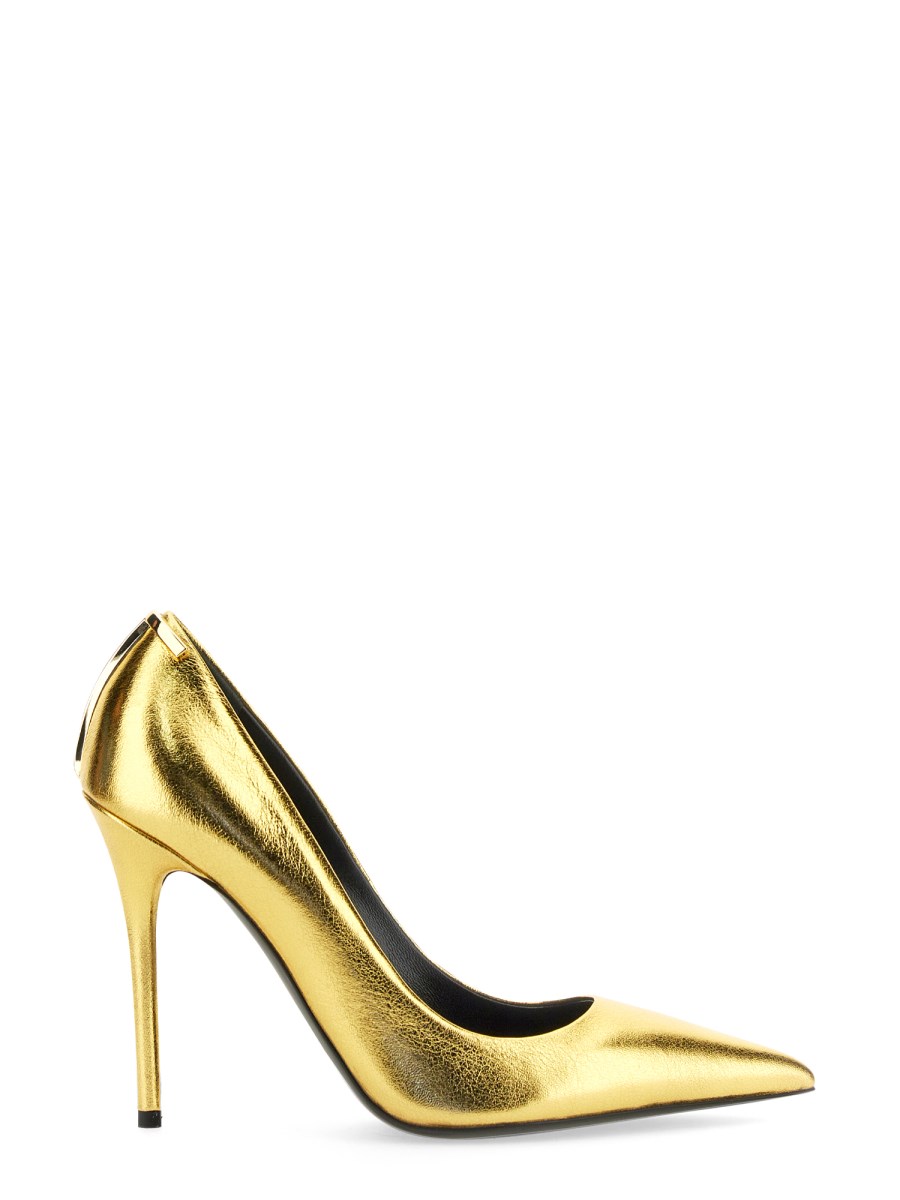 Tom Ford - Iconic Hammered Leather Pump - Eleonora Bonucci