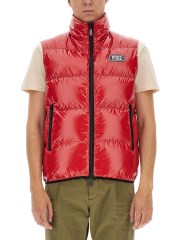 DSQUARED - GILET "PUFFER" CON PATCH LOGO