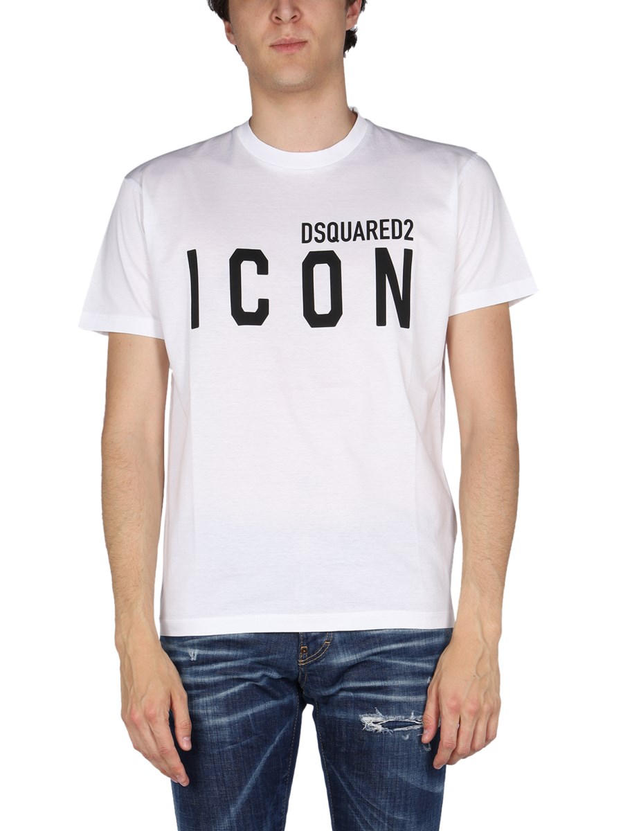 DSQUARED - T-SHIRT ICON IN COTONE - Eleonora Bonucci