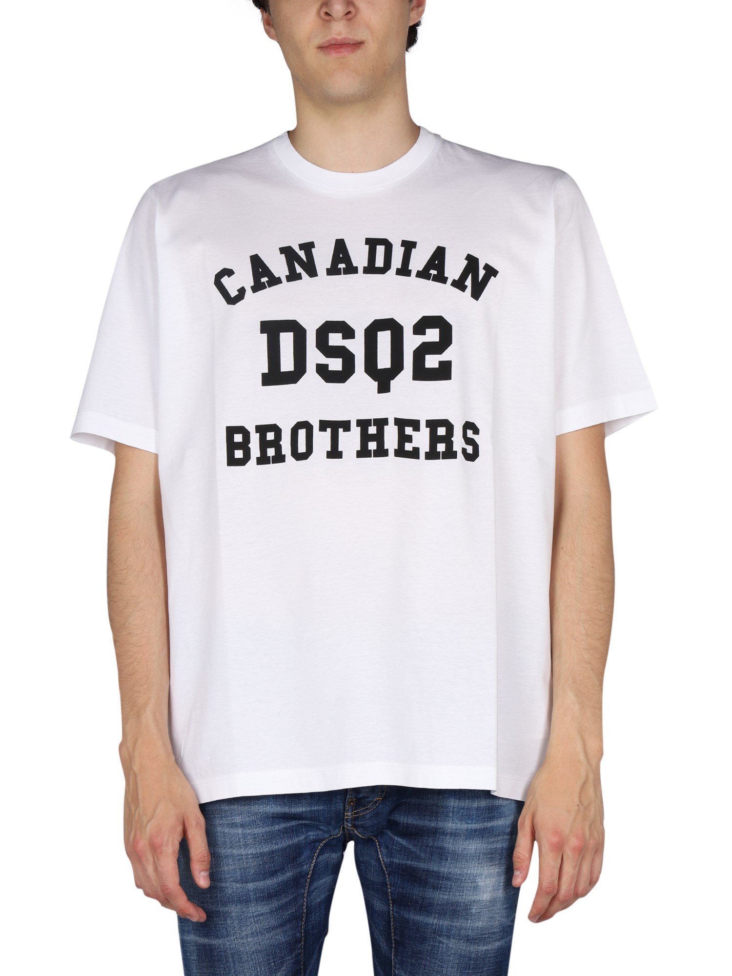 DSQUARED2 LOGO PRINT T-SHIRT