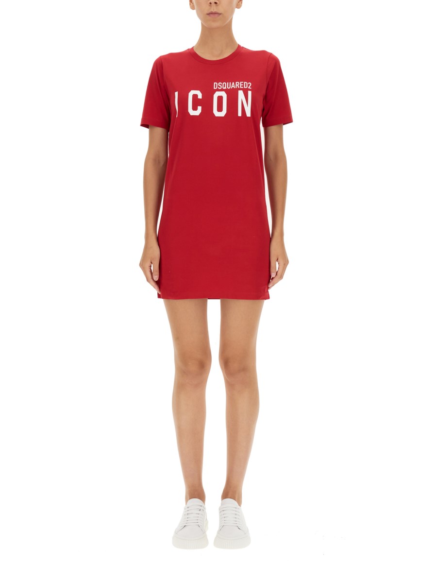 Dsquared t 2025 shirt dress