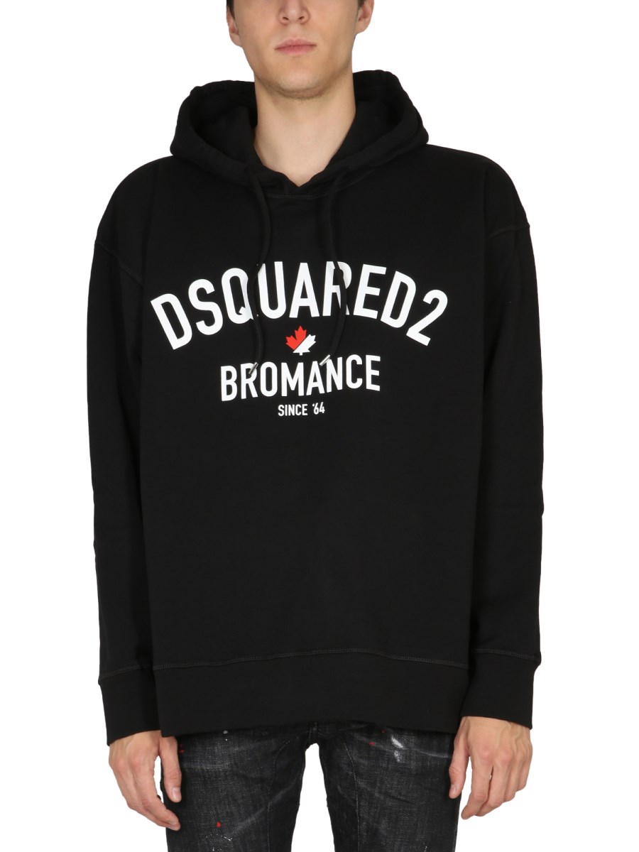 Black dsquared outlet hoodie