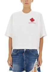 DSQUARED - T-SHIRT "SMILING MAPLE"