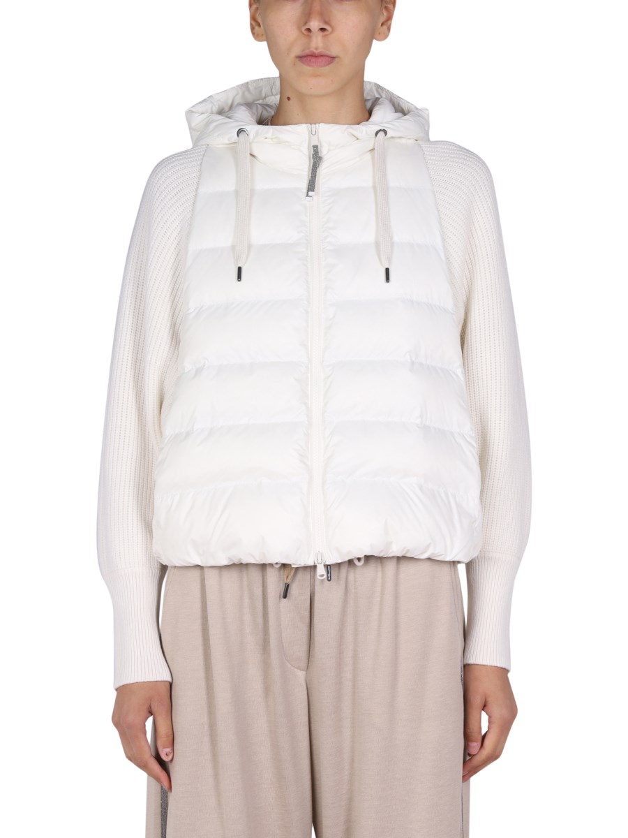 Brunello cucinelli puffer jacket hotsell