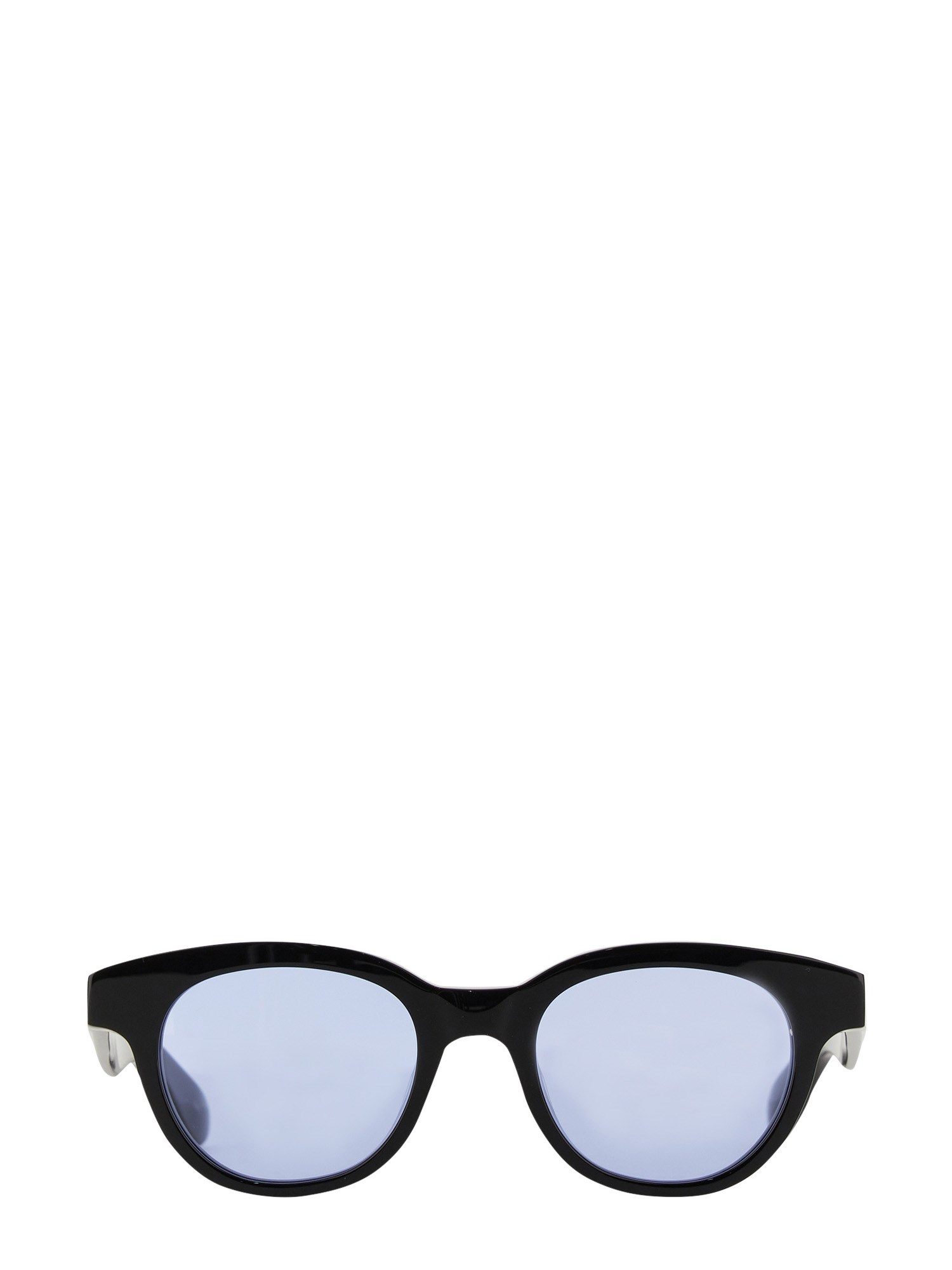 Shop Alexander Mcqueen Acetate Sunglasses In Black