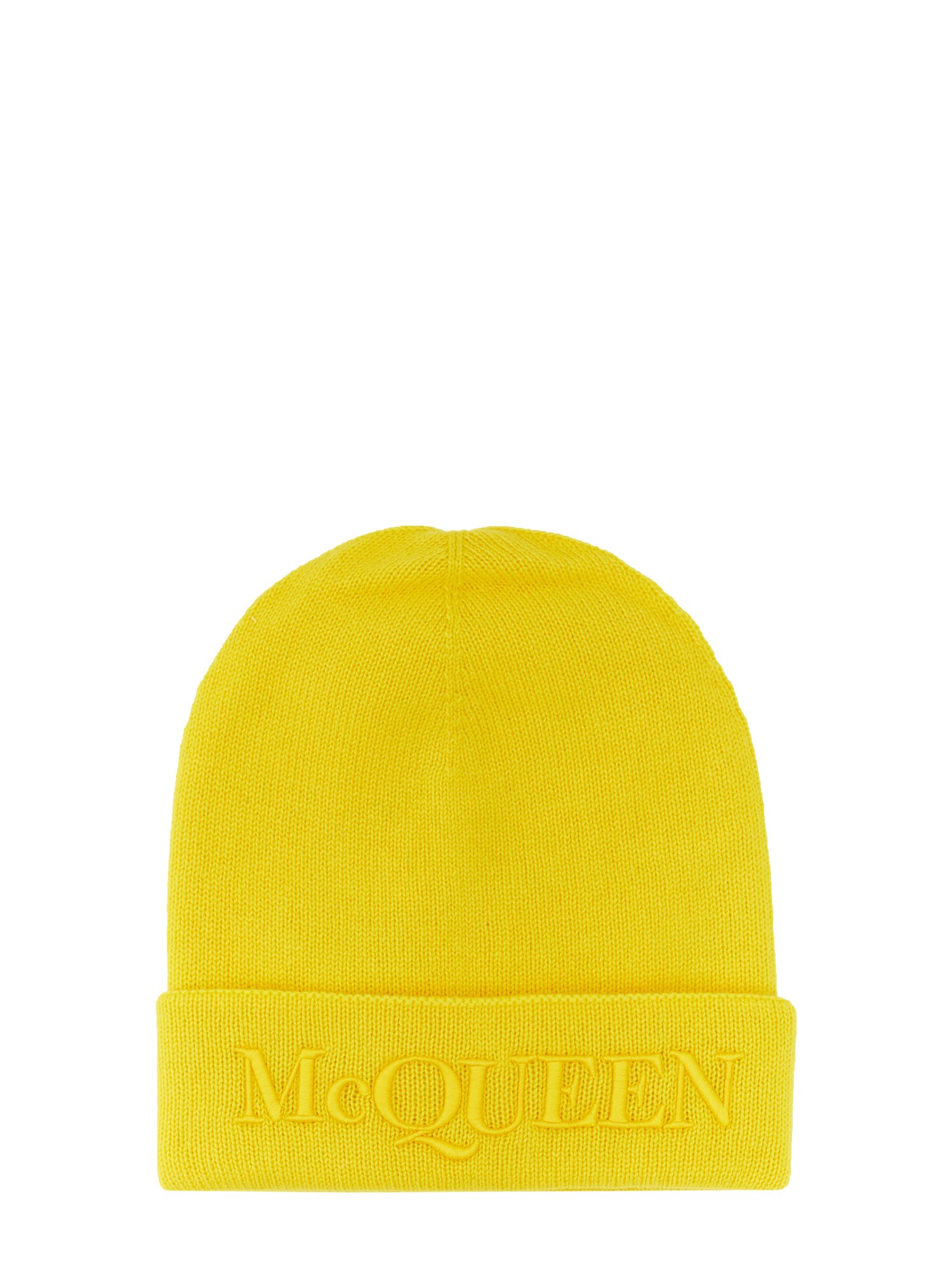 alexander mcqueen hat with logo