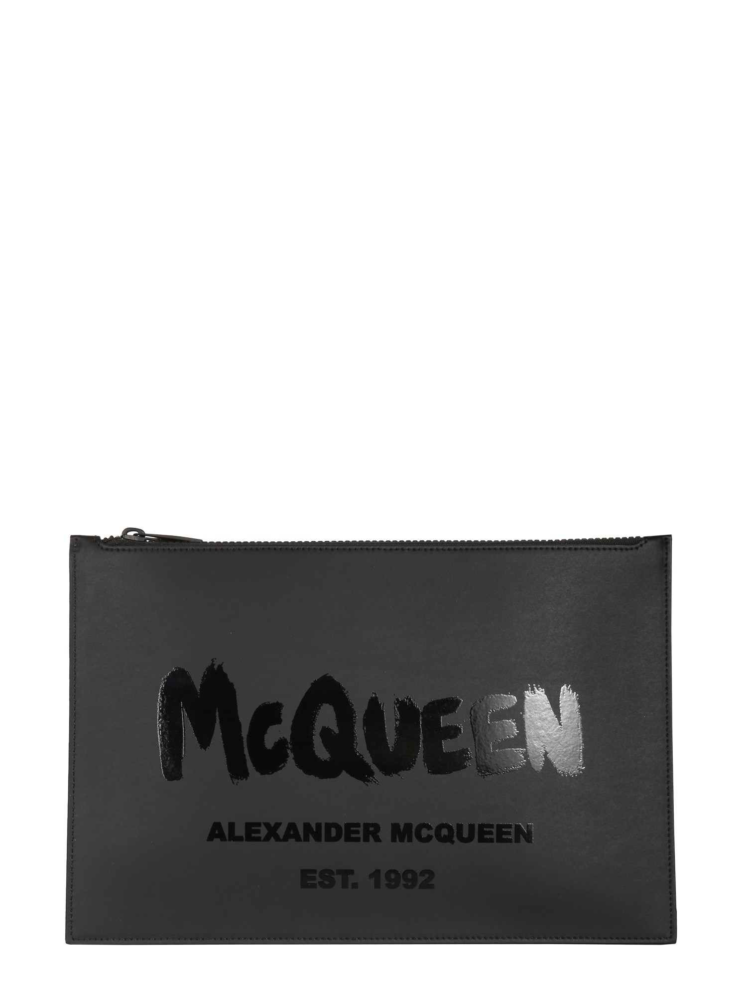 alexander mcqueen pouch with logo