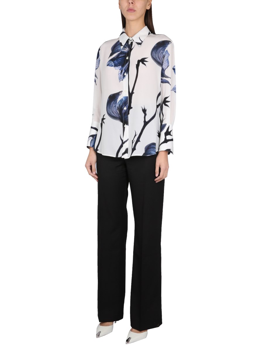 CAMICIA CON MOTIVO FLOREALE