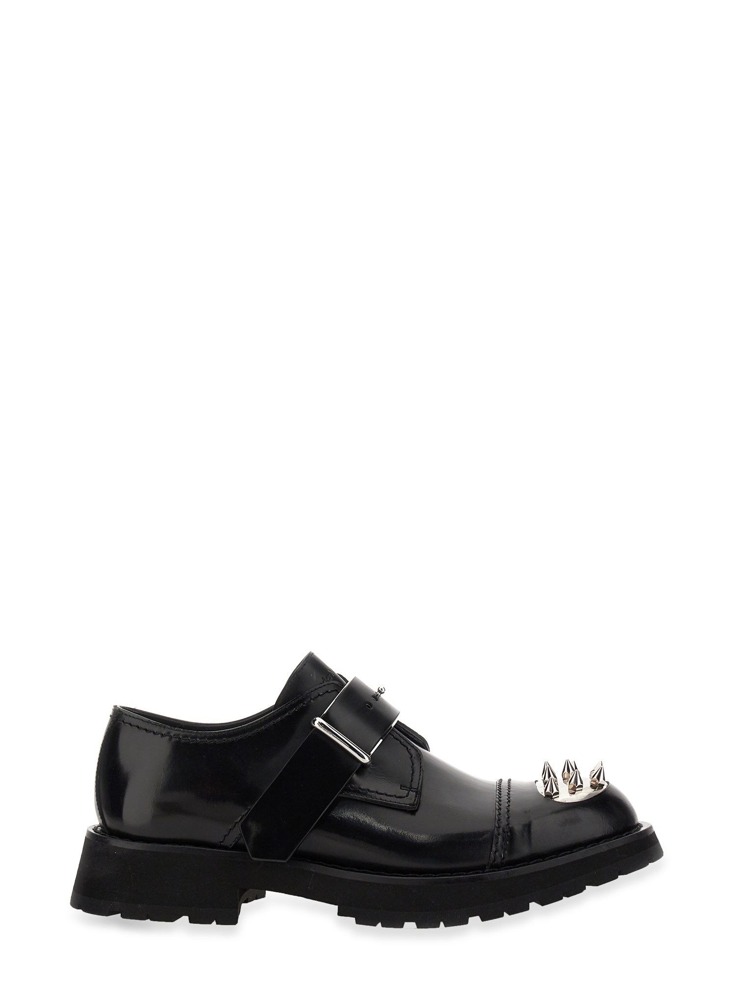 alexander mcqueen studded derby loafer