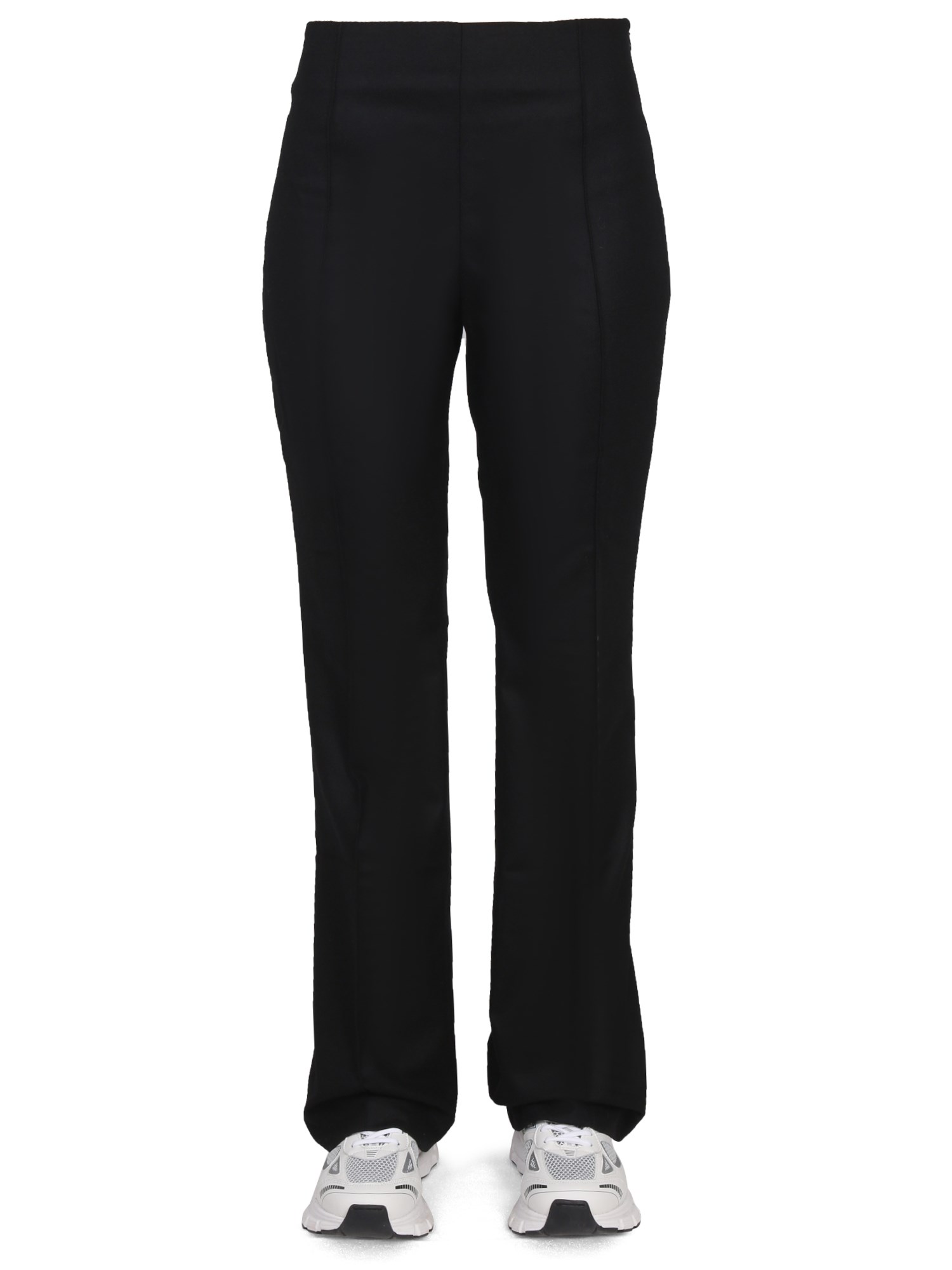 Remain Birger Christensen - Women's Stretch Leather Flared Pants