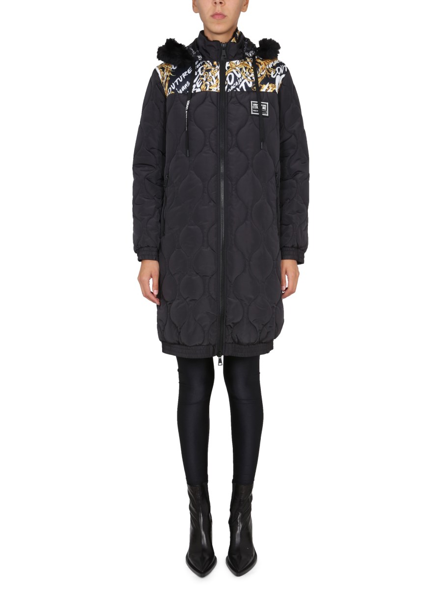 VERSACE JEANS COUTURE - BAROQUE PRINT COAT - Eleonora Bonucci