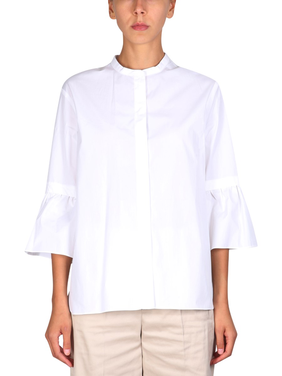 S MAX MARA CAMICIA "CURVONE" IN COTONE