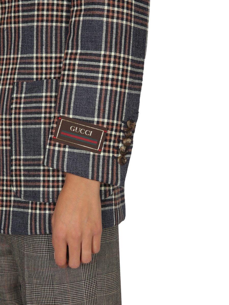 Gucci plaid clearance jacket