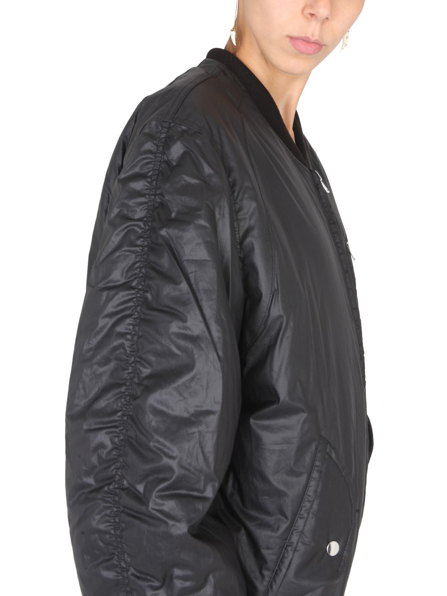【関税込み】Isabel Marant ブラック Kayama ボンバージャケット ISABEL MARANT - KAYAMA NYLON BOMBER JACKET - Eleonora Bonucci