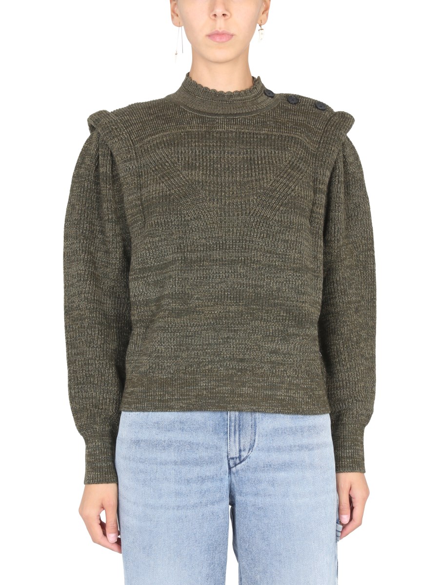 MARANT ÉTOILE - MERINO WOOL MEERYA SWEATER - Eleonora Bonucci