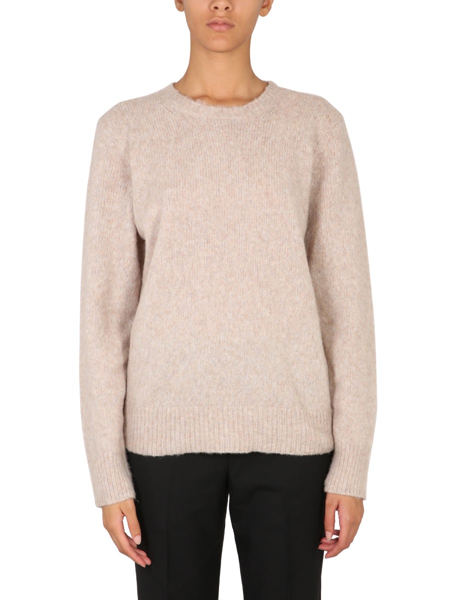 HELMUT LANG MERINO WOOL CREW NECK SWEATER Eleonora Bonucci